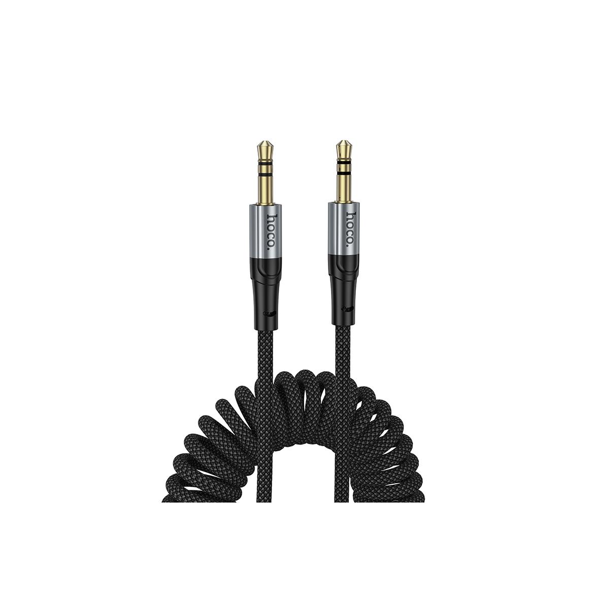Kabel AUX Jack 3,5 mm do Jack 3,5 mm Hoco 1,5 m UPA33 czarny