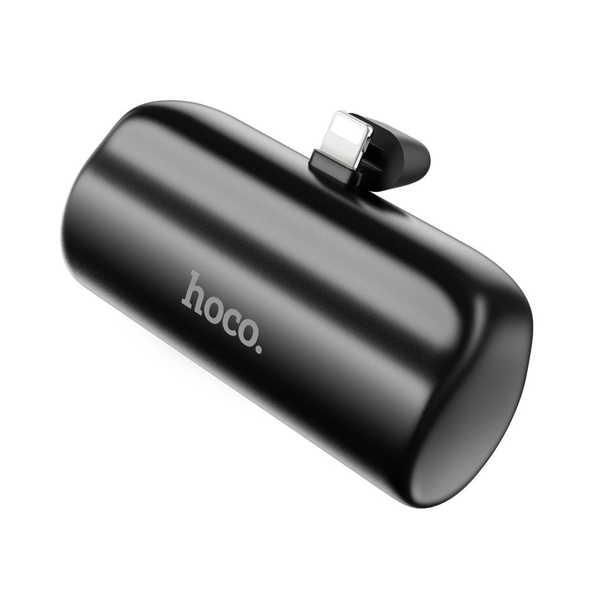 Powerbank Hoco 5000 mAh 2A z wbudowanym złączem Lightning J106 czarny