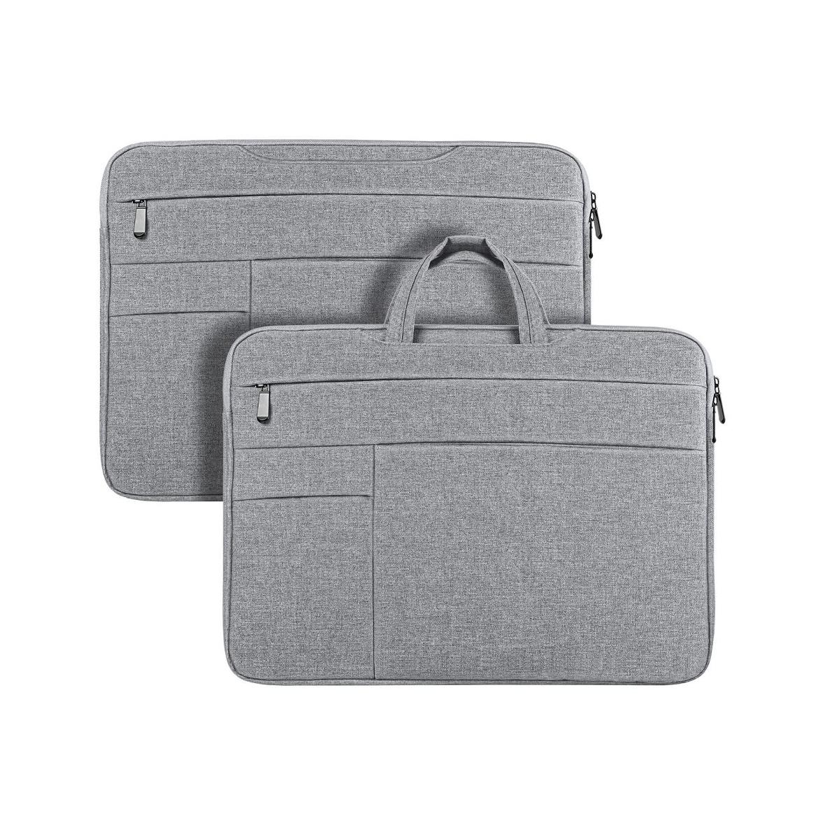 DUX DUCIS torba LBTC na laptop 15.5-16" Horizontal Handbag jasno szary