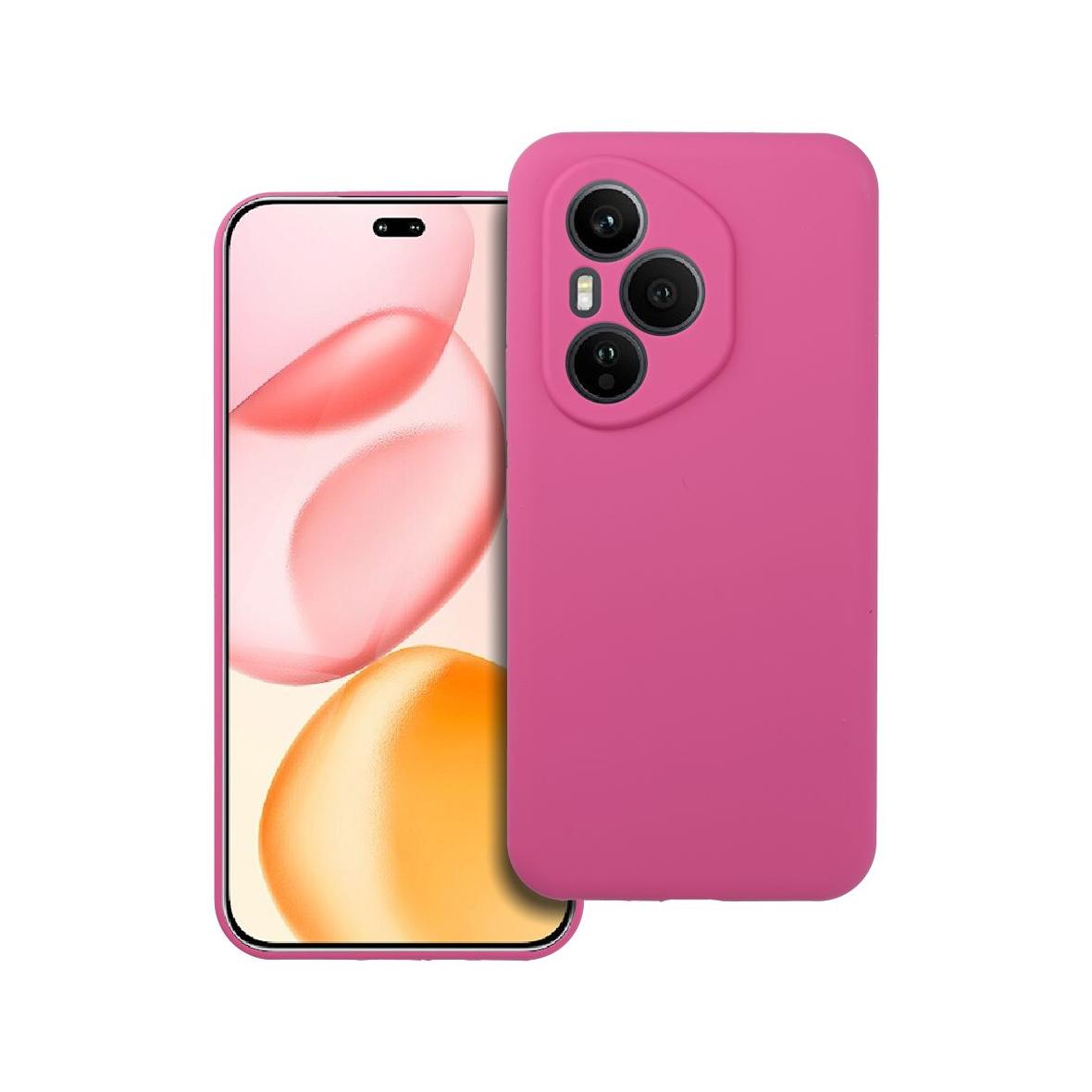 Futerał do Honor 400 PRO Silicone 2mm różowy