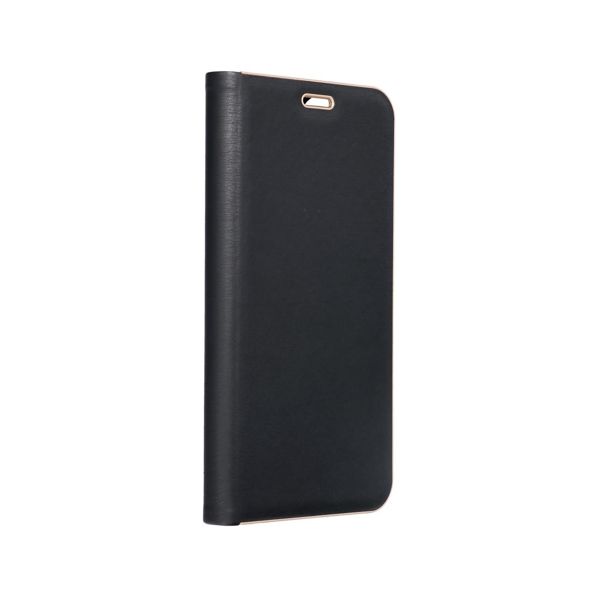 Etui z klapką na Samsung S23 Luna Book Gold czarne