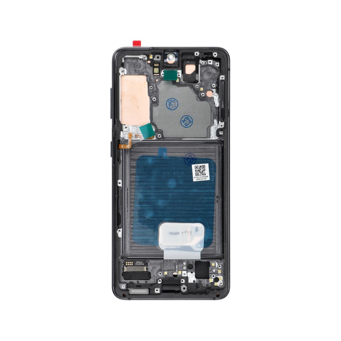 Wyświetlacz LCD do SAMSUNG S21 5G Grey SOFT OLED z ramka