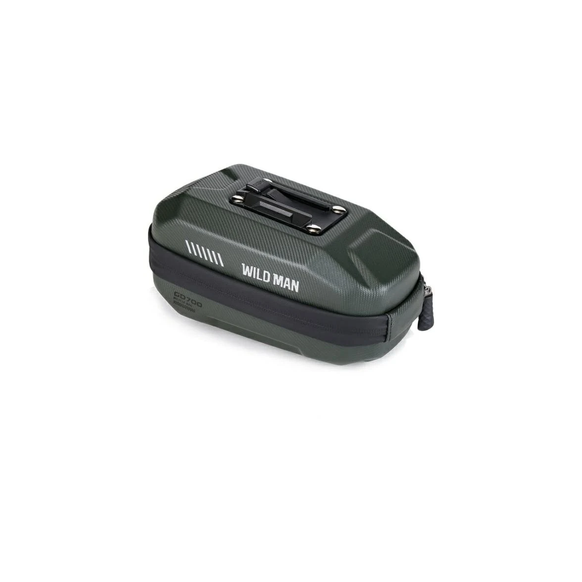 WILDMAN sakwa rowerowa pod siodełko na zamek 0,8L GD700 zielona