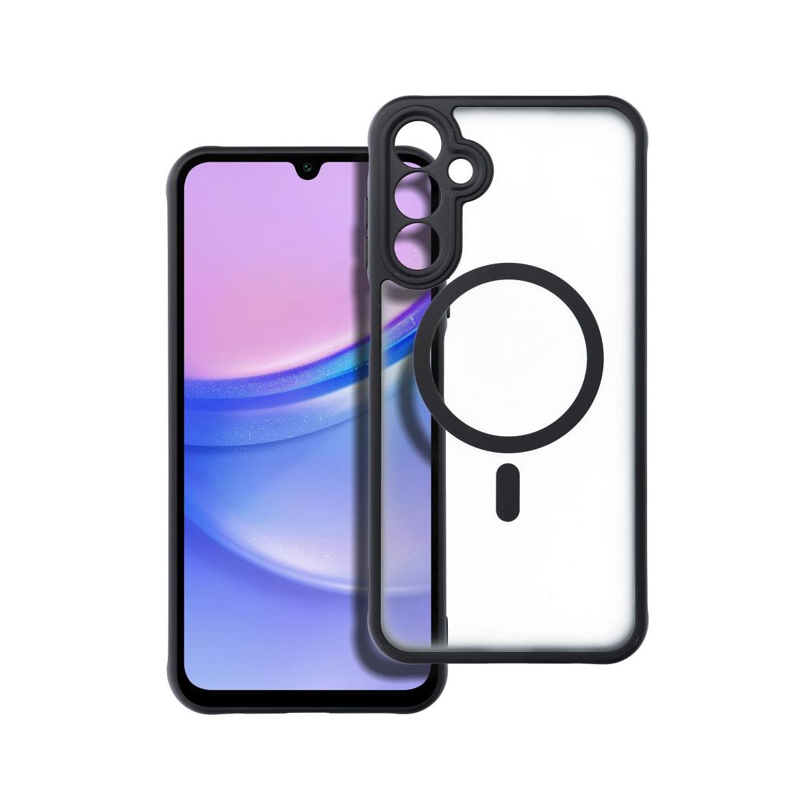 Futerał do Samsung A15 Full Matte Mag Cover zgodny z MagSafe czarny