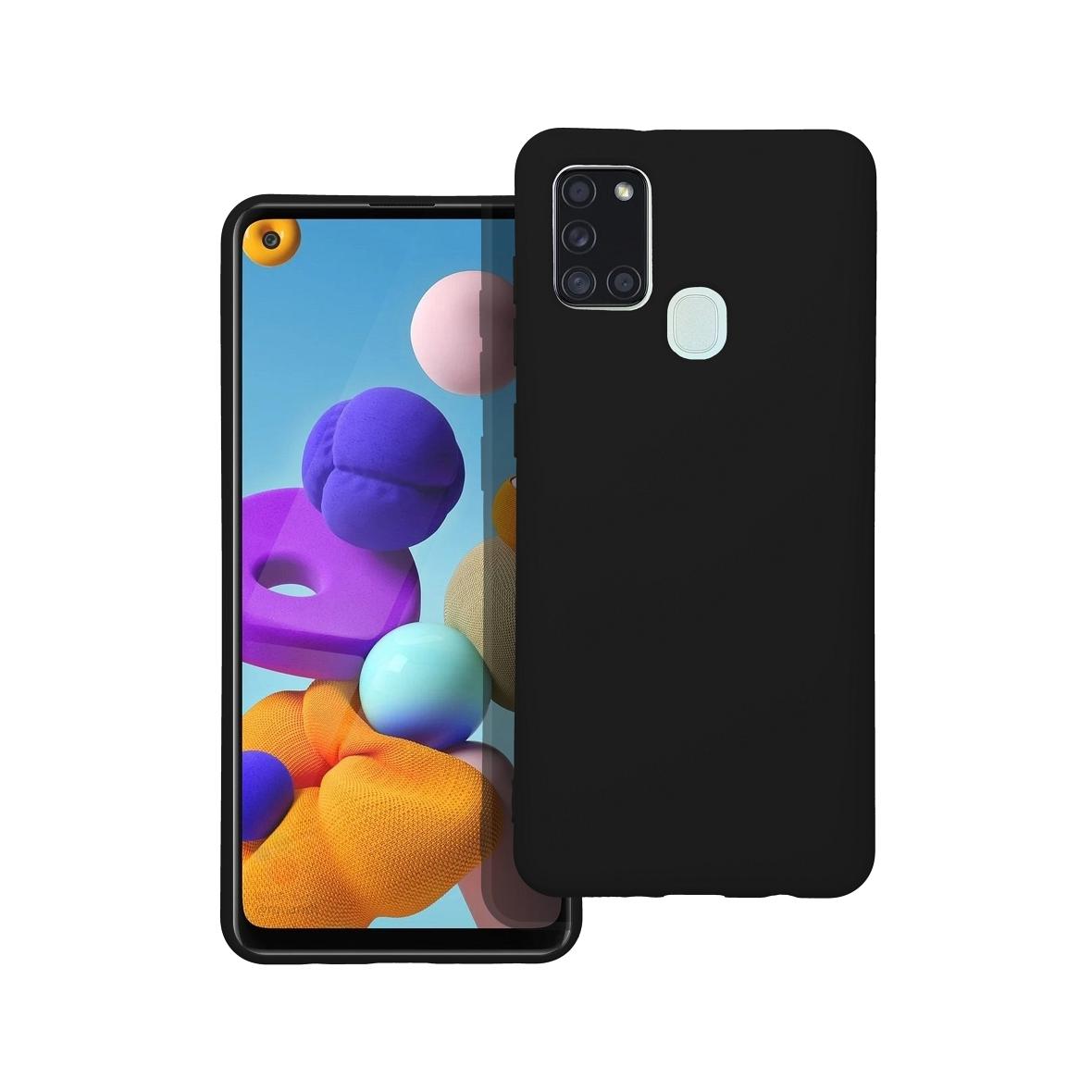 Futerał do Samsung A21S Silicone czarny