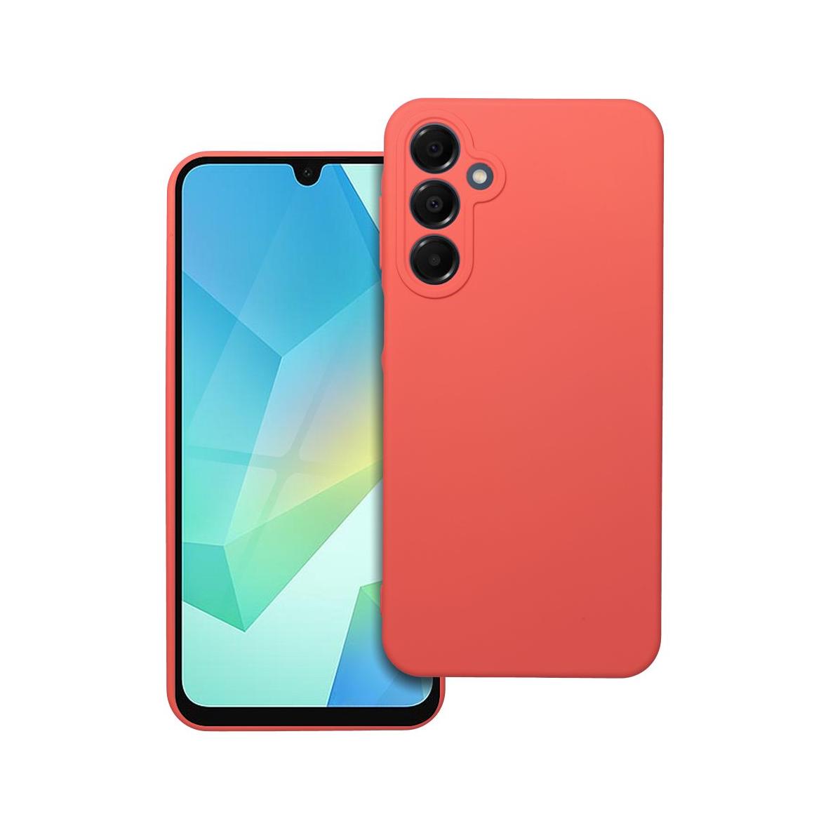 Futerał do Samsung A16 5G / A16 4G Silicone brzoskwiniowy