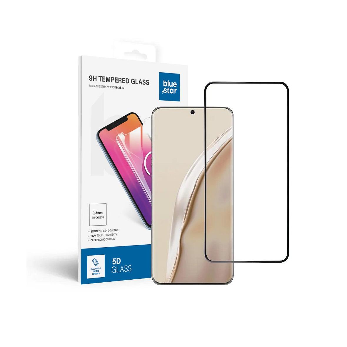 Szkło hartowane do Huawei P60 (full glue / case friendly) Blue Star 5D czarne