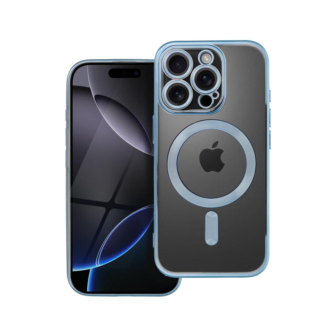 Futerał do iPhone 16 PRO Electro Mag Cover zgodny z MagSafe niebieski