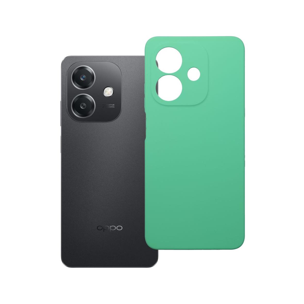 Futerał do Oppo A40 Silicone 2mm miętowy