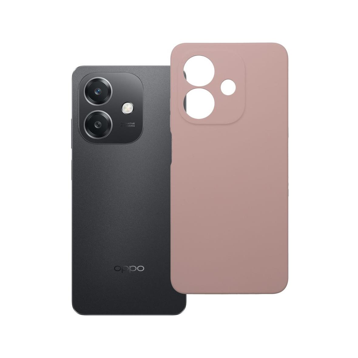 Futerał do Oppo A40 Silicone 2mm pudrowy róż