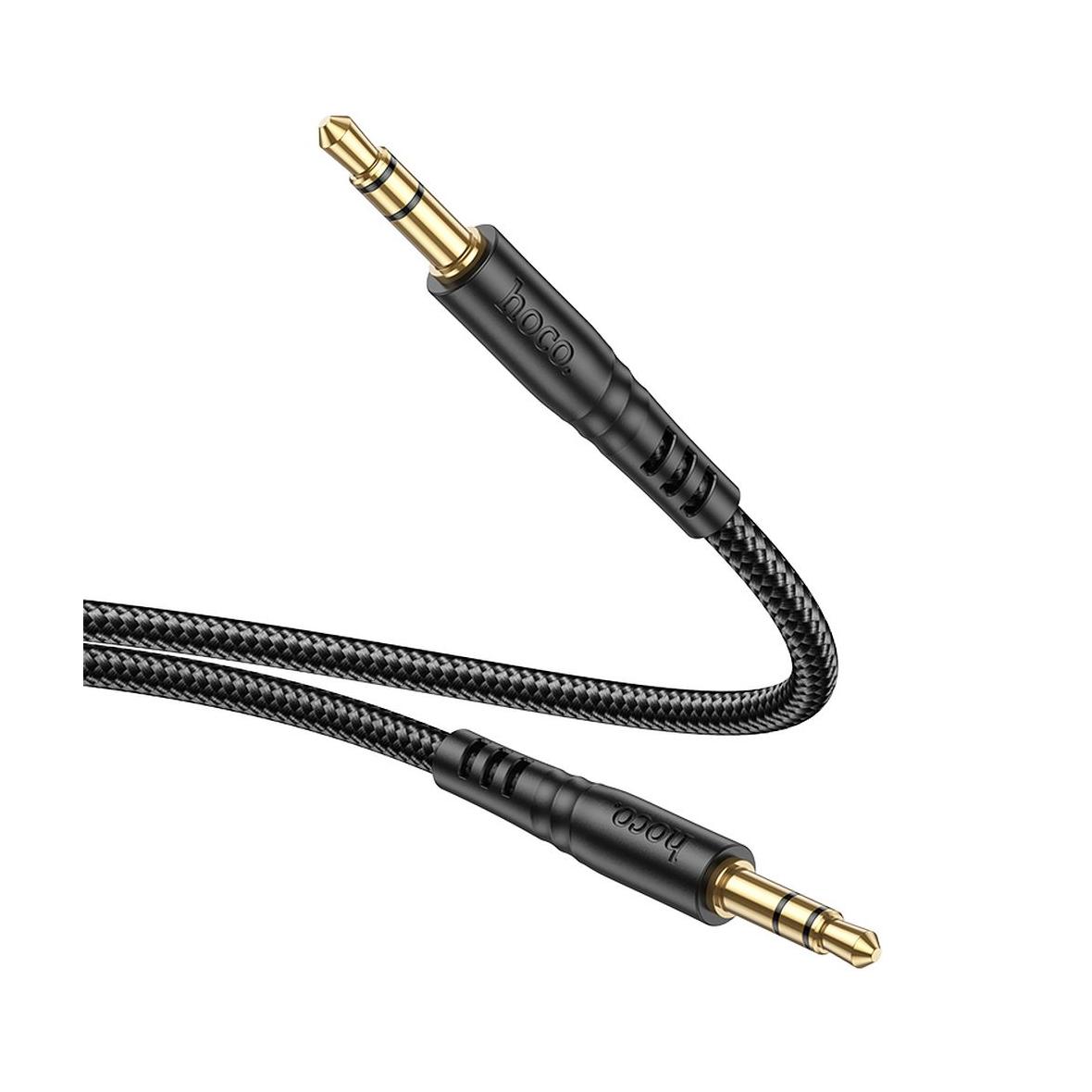 Kabel AUX Jack 3,5 mm do Jack 3,5 mm Hoco 1 m UPA24 czarny