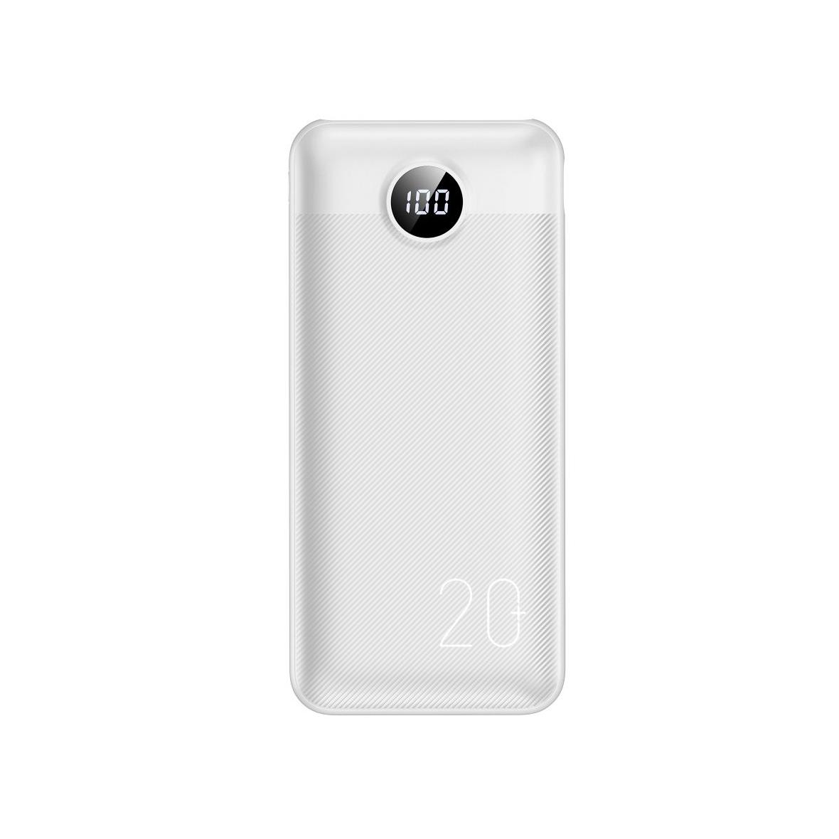 Powerbank Veger L20S (VP2039PD / W2039PD) PD QC3.0 2A 20W 20000 mAh biały