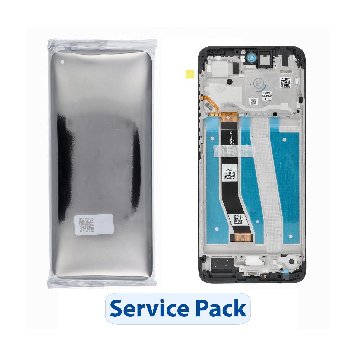 ServicePack Wyświetlacz LCD do MOTOROLA Moto G14 Steel Gray 5D68C23075