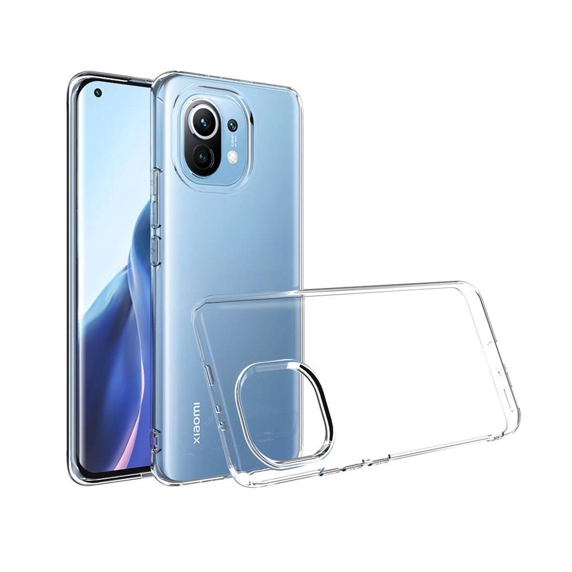 Futerał do Xiaomi Mi 11 LITE 5G / Mi 11 LITE LTE ( 4G ) / Mi 11 LITE NE Back Case Ultra Slim 0,5 mm transparentny