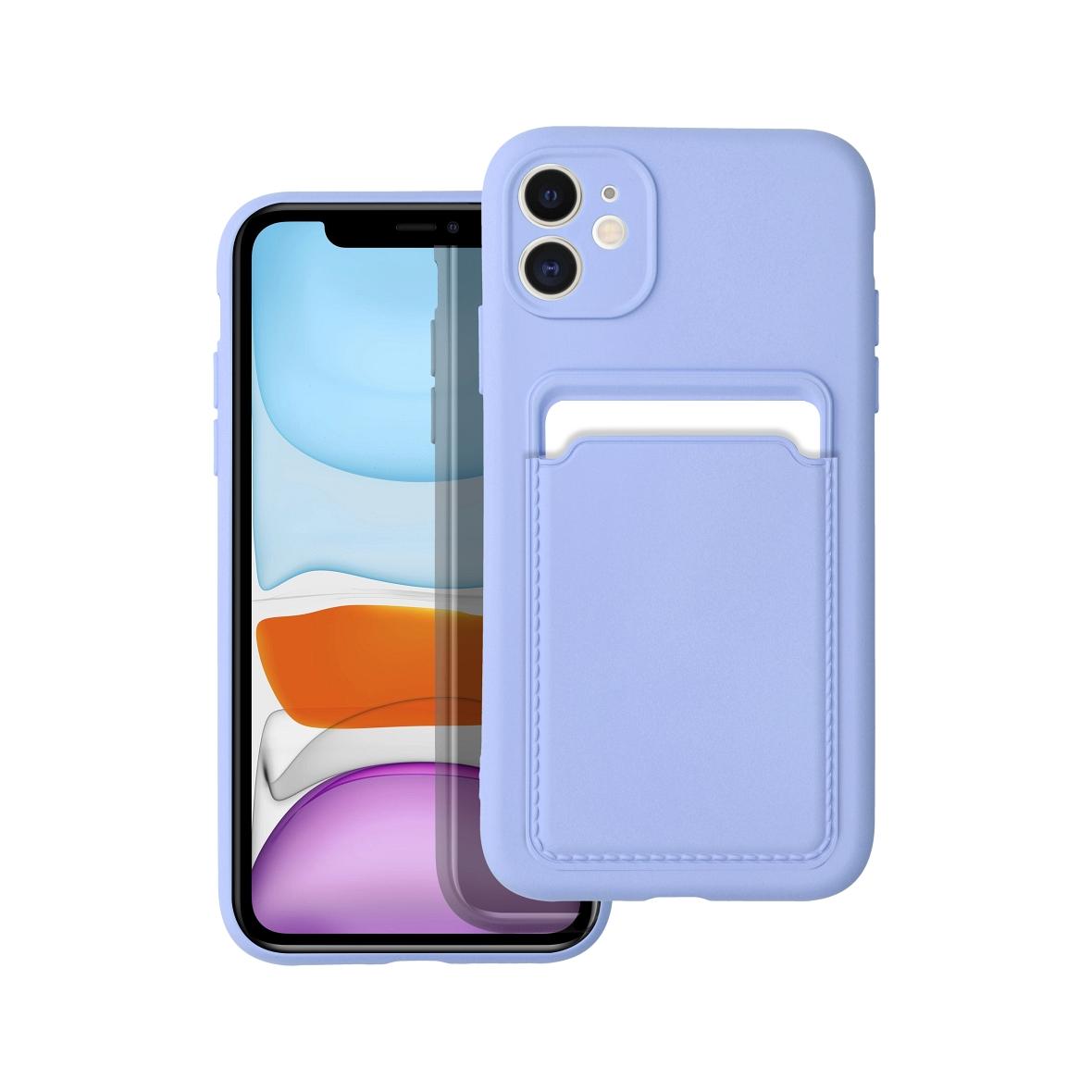 Futerał CARD CASE do IPHONE 11 fioletowy