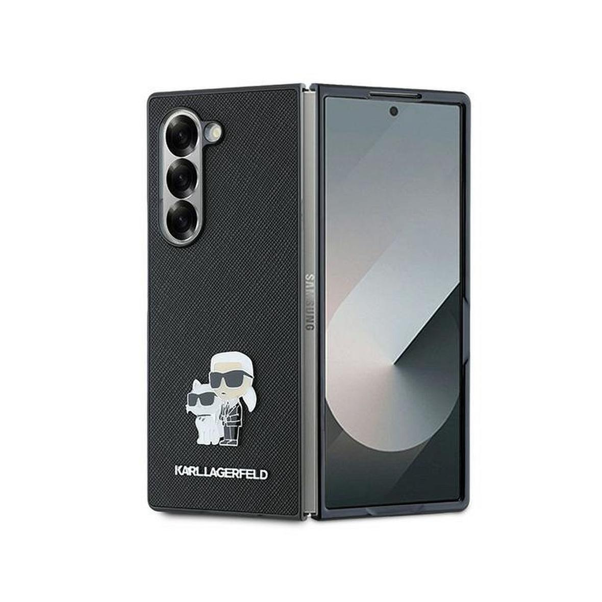 KARL LAGERFELD futerał do SAMSUNG Z Fold 6 KLHCZFD6SAPKCNPK (HC Saffiano KC Metal Pin) czarny