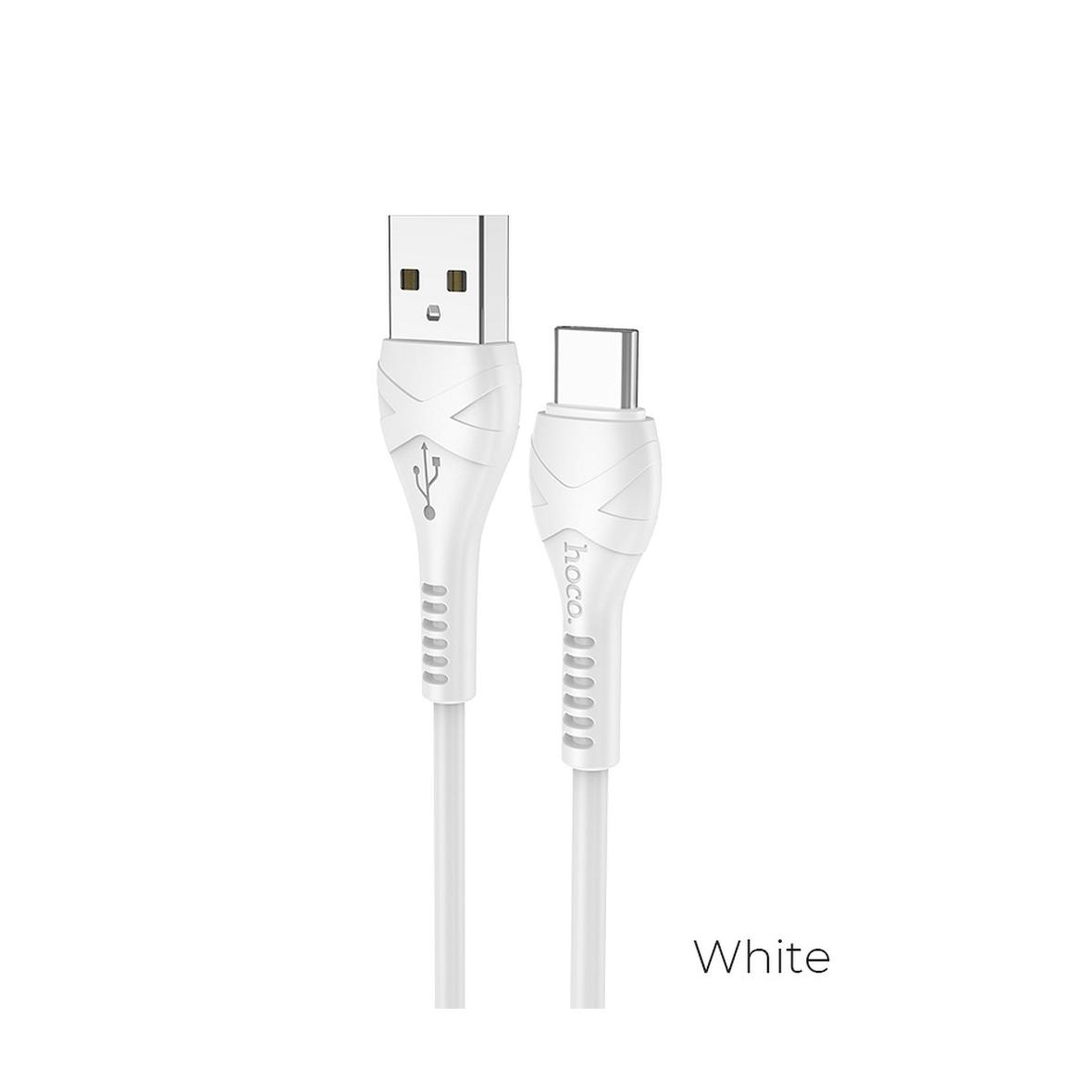 Kabel USB A do USB C Hoco 1 m X37 biały