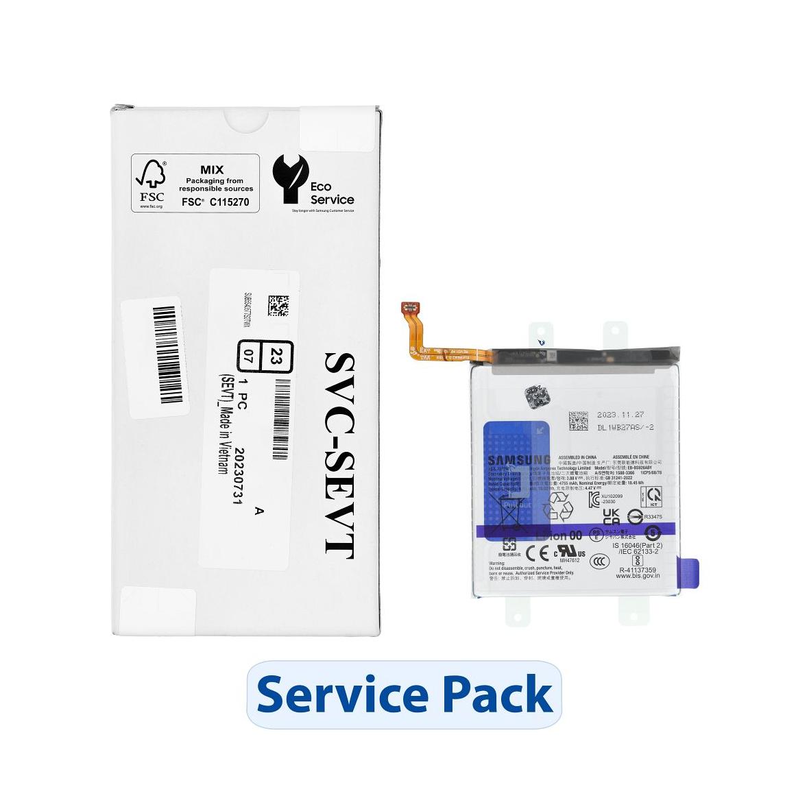 ServicePack Bateria EB-BS926ABY do SAMSUNG S24 Plus S926B GH82-33334A