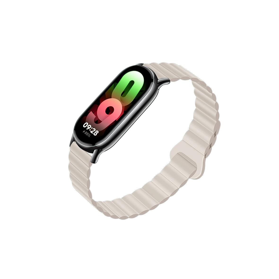 Pasek do Mi Band 8 Xiaomi Forcell F-Design FX8 sprzączka silikon gwiezdny