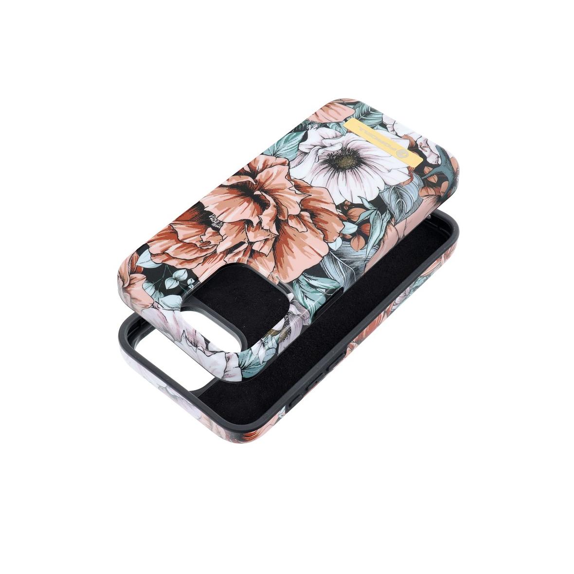Etui na iPhone 15 PRO MAX Forcell F-Protect Mirage zgodny z MagSafe bloom bush