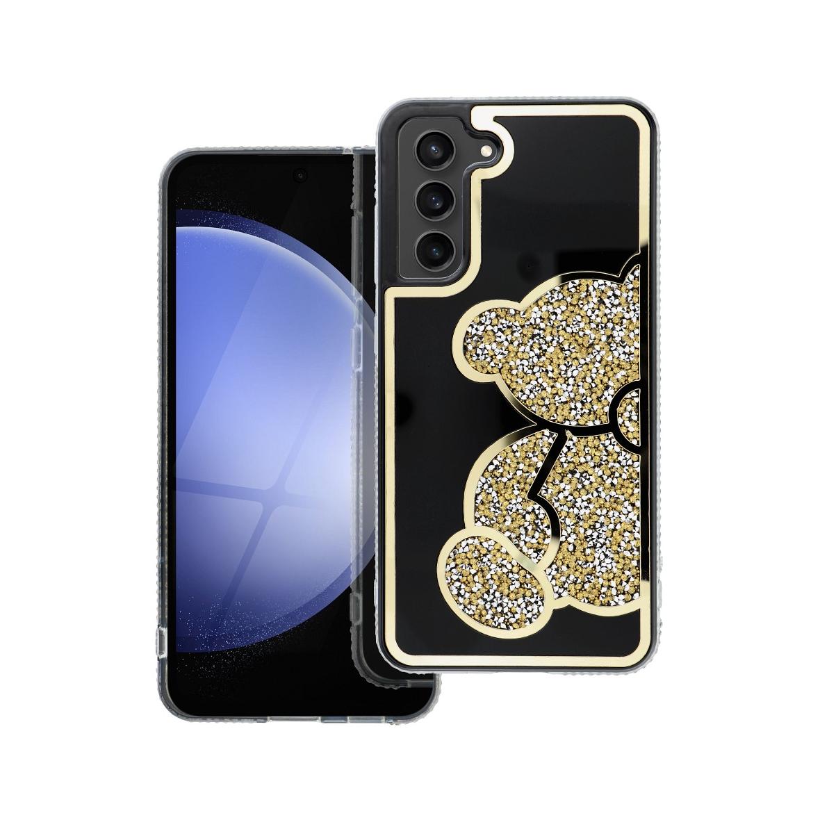 Futerał do Samsung S25 FE Teddy Bear złoty