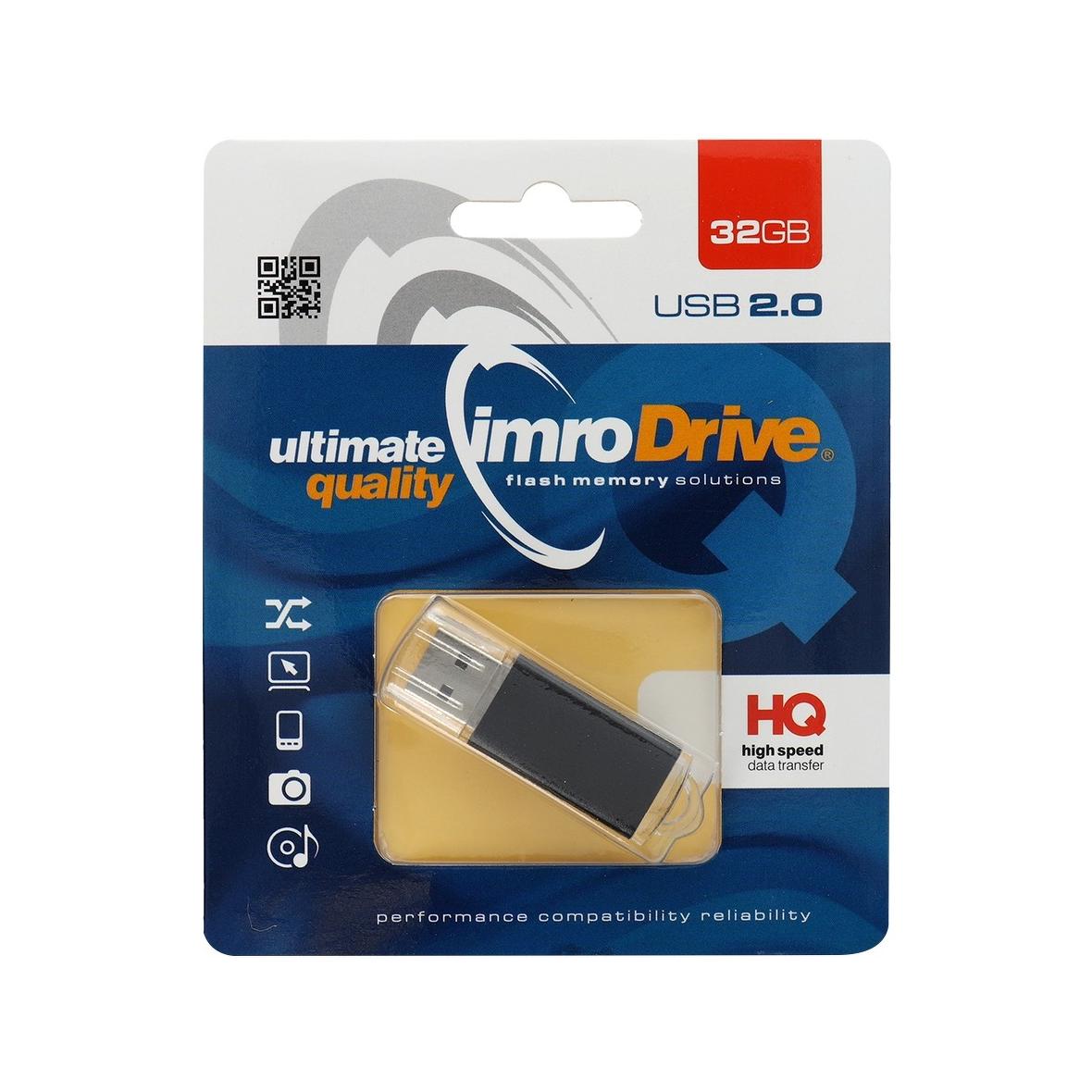 IMRO pendrive BLACK 32GB USB2.0