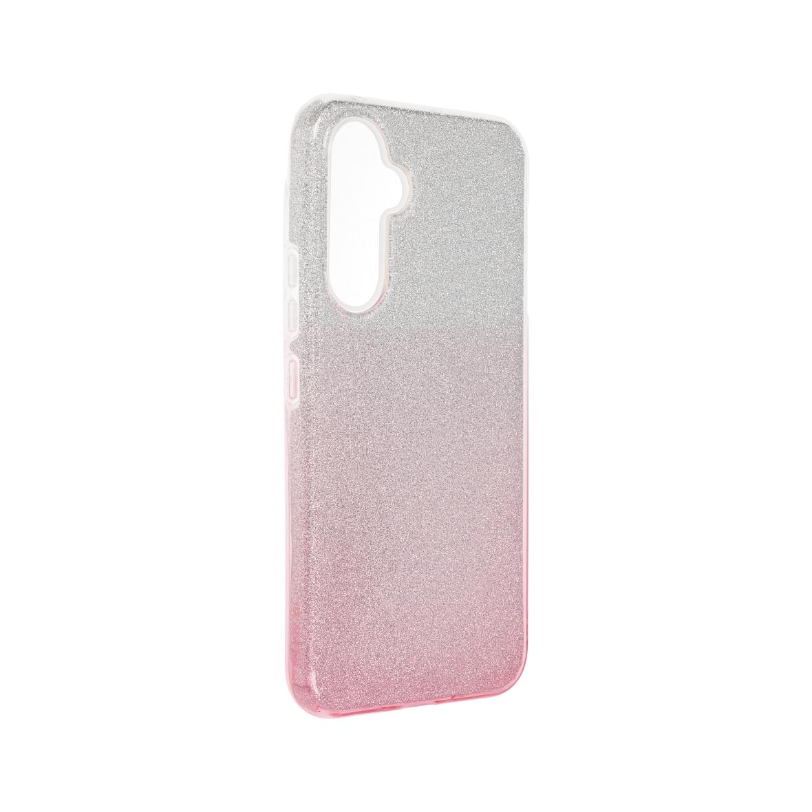 Futerał do Samsung A54 5G Shining transparentny różowy