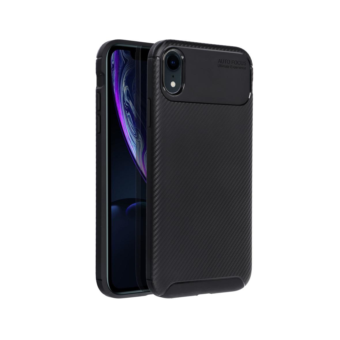 Futerał do iPhone XR Carbon Premium czarny