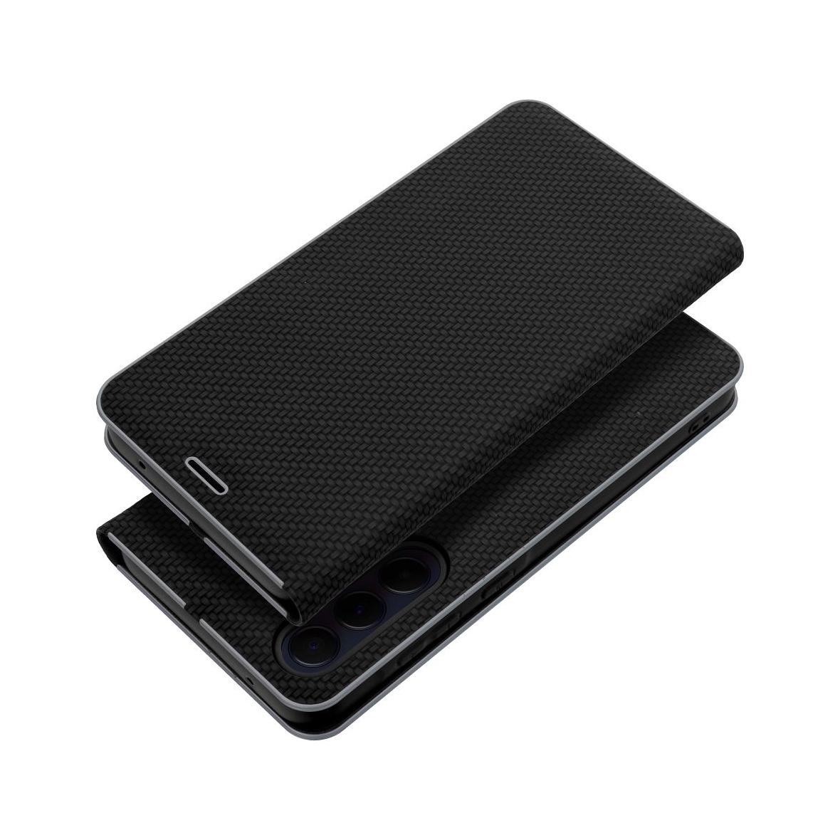 Etui z klapką na Xiaomi 14 Luna Book Carbon czarne