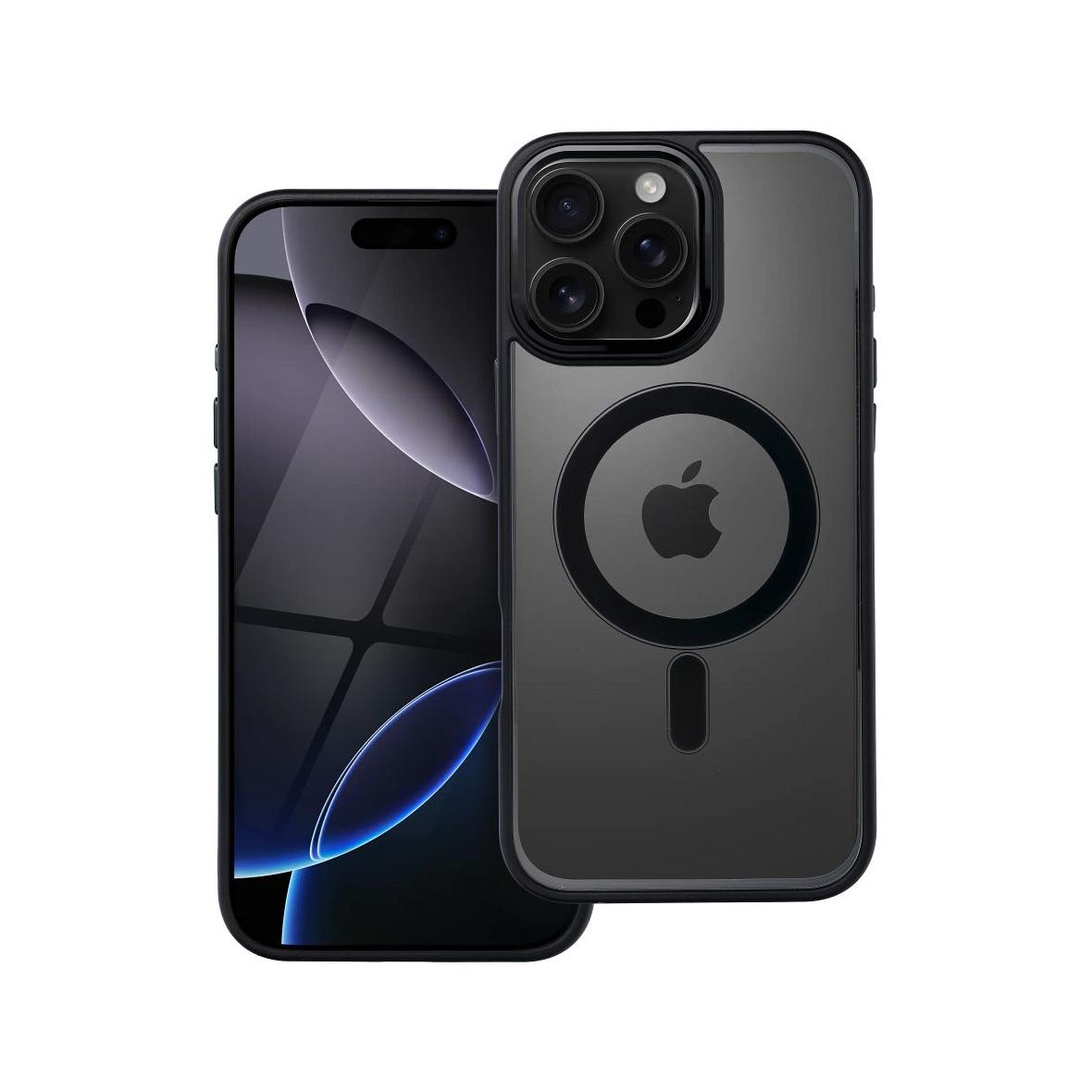 Futerał do iPhone 16 PRO MAX Color Edge Mag Cover zgodny z MagSafe czarny