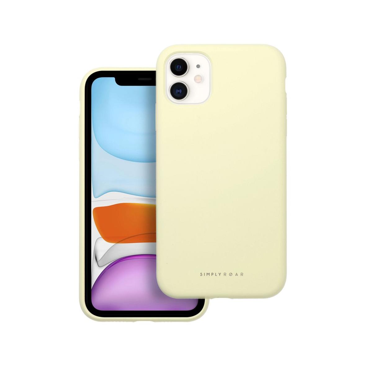ROAR futerał CLOUD SKIN do IPHONE 11 Jasnożółty