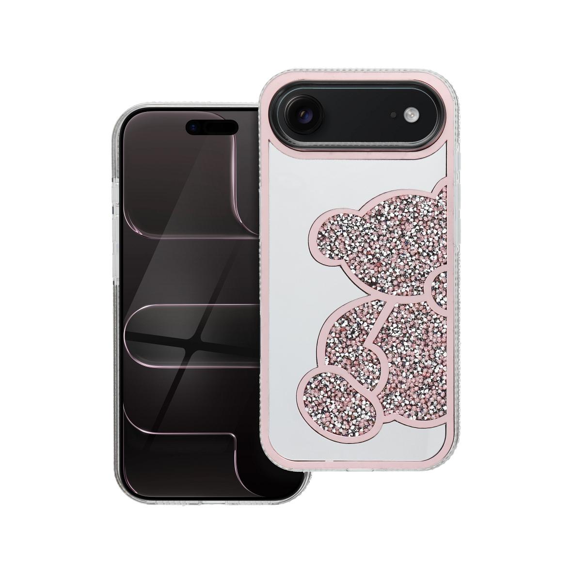 Futerał do iPhone 17 AIR Teddy Bear różowy