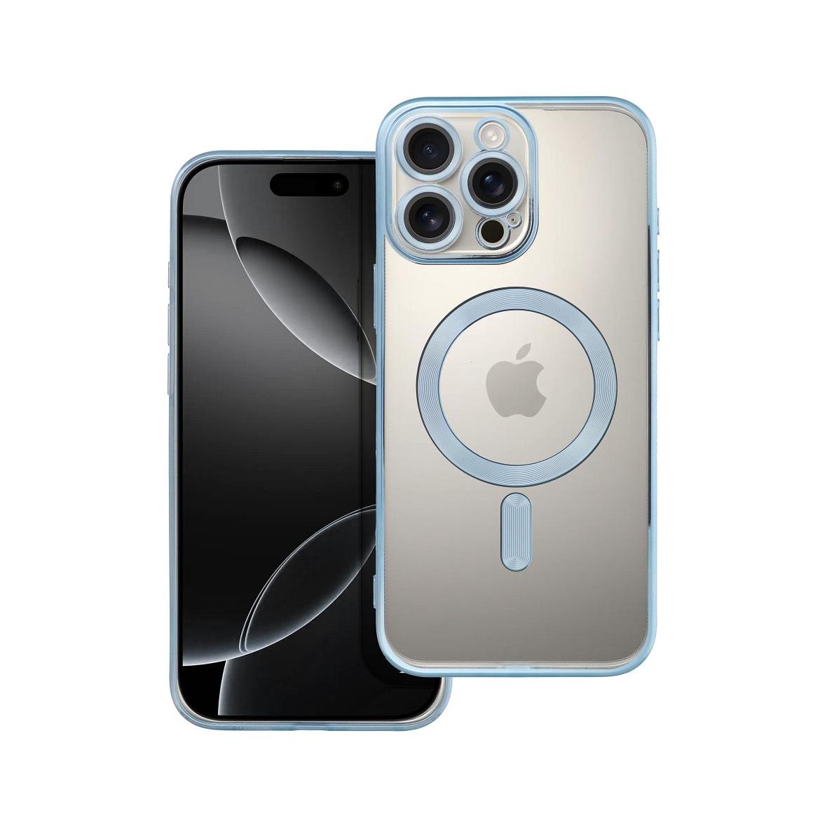 Futerał do iPhone 16 PRO MAX Electro Mag Cover zgodny z MagSafe niebieski