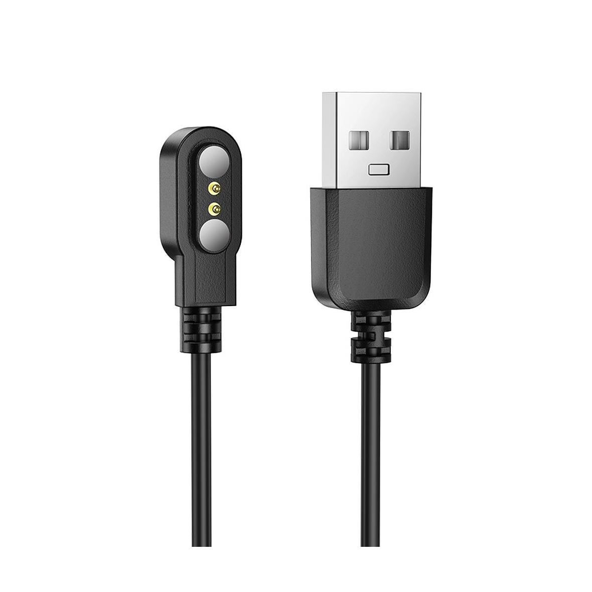 Kabel do ładowania smartwatcha Hoco 0,6 m Y26 / Y27 czarny