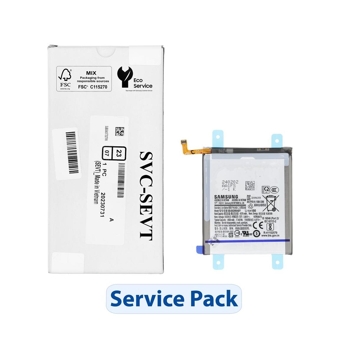 ServicePack Bateria EB-BG990ABY do SAMSUNG S21 FE G990 GH82-26409A