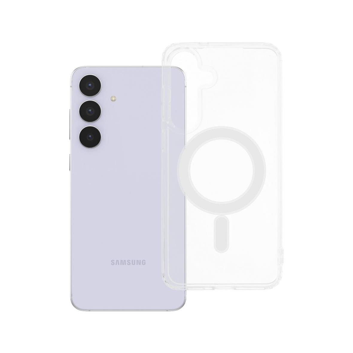 Futerał do Samsung S25 FE Clear Mag Cover (STR) zgodny z MagSafe transparentny