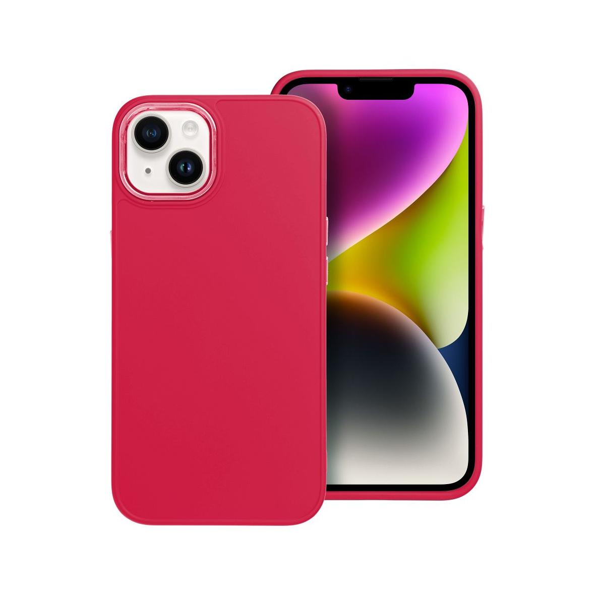 Futerał do iPhone 13 Frame magenta