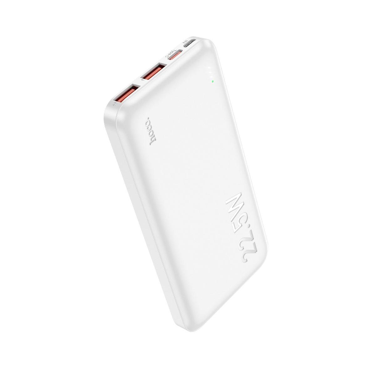 Powerbank Hoco 10000 mAh QC PD 3A 22,5W J101 biały