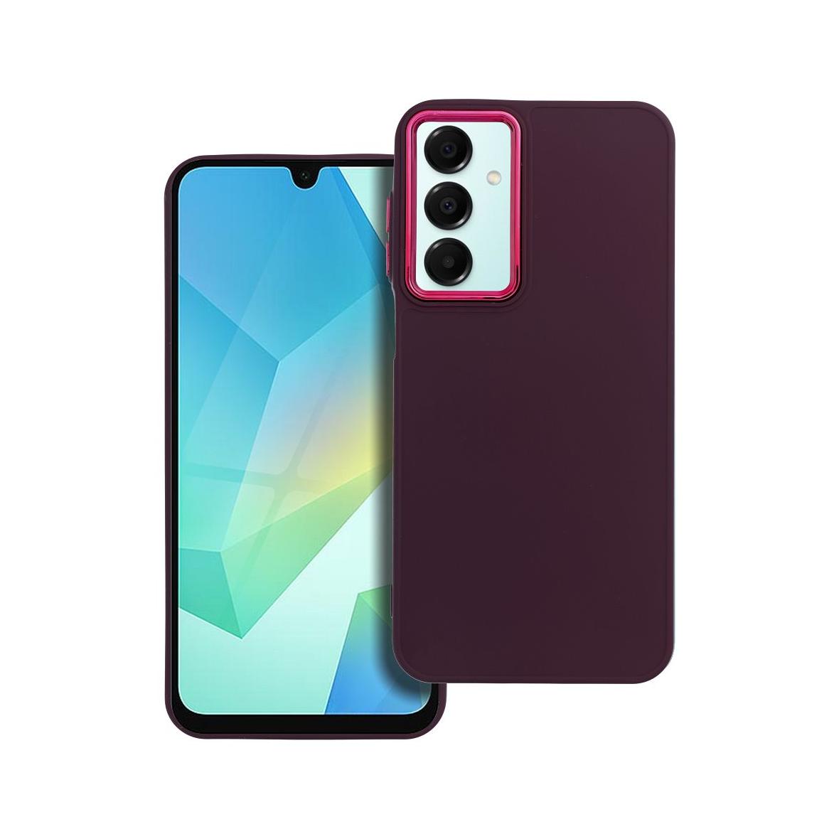 Futerał do Samsung A16 5G / A16 4G Frame fioletowy