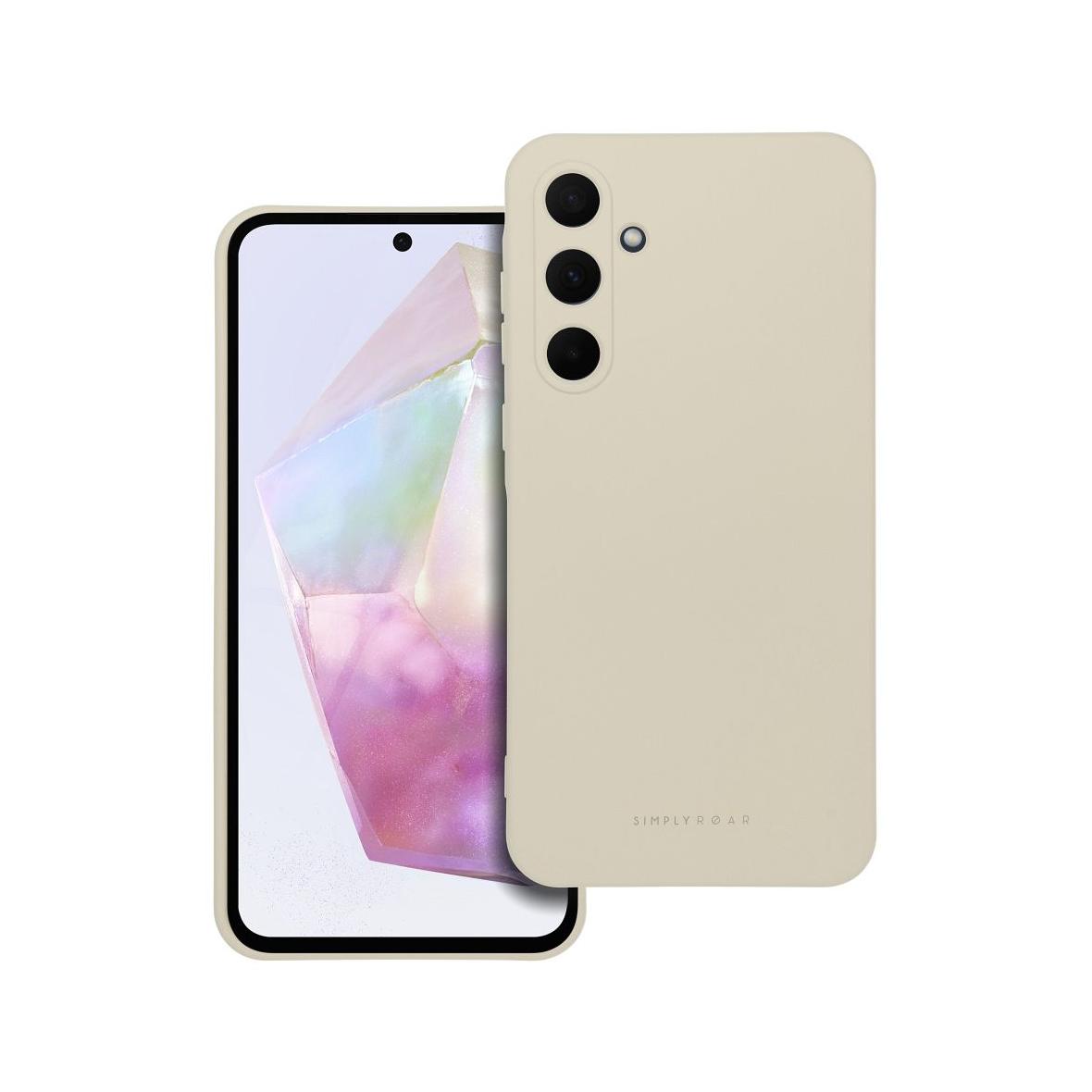 ROAR futerał SPACE do SAMSUNG A35 5G Kremowy
