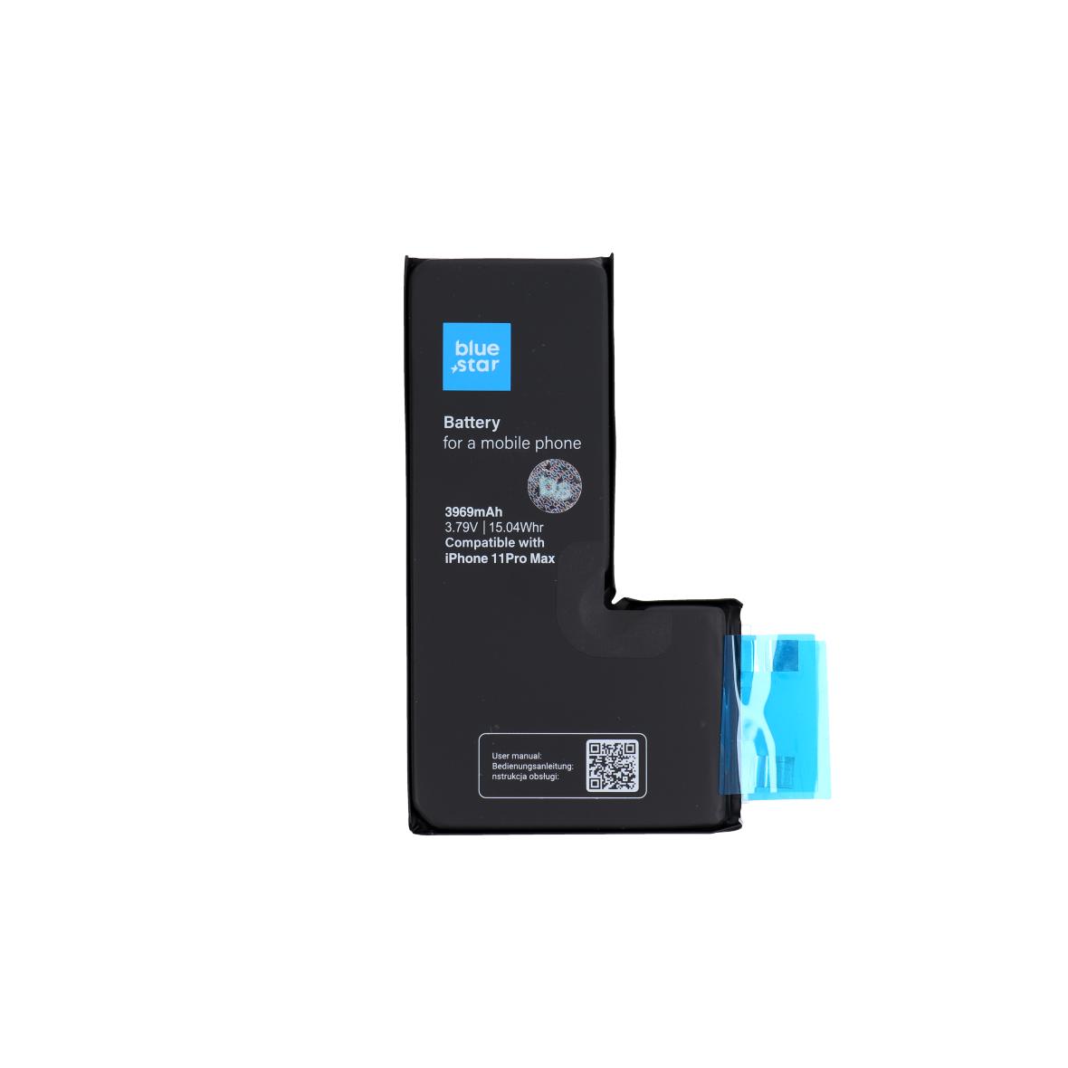 Bateria bez BMS do iPhone 11 PRO MAX 3969 mAh Blue Star HQ