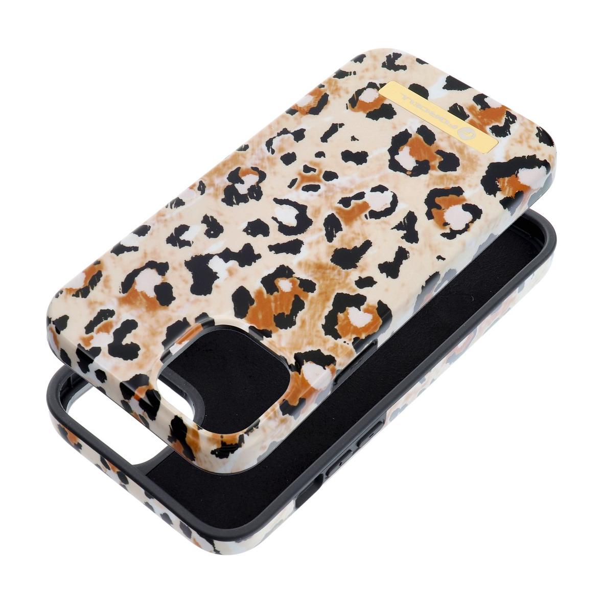 Etui na iPhone 15 PLUS Forcell F-Protect Mirage zgodny z MagSafe wild panther