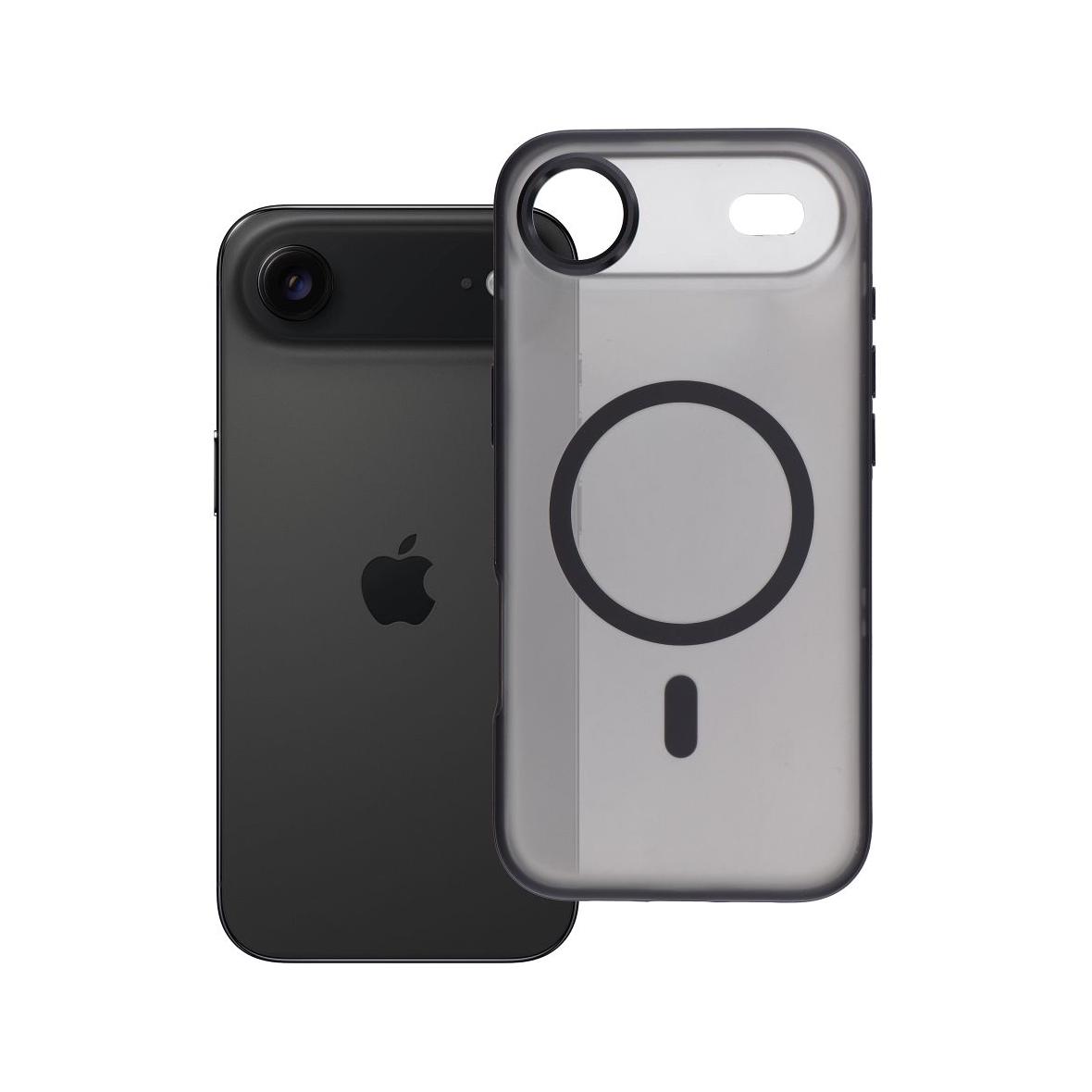 Futerał do iPhone 17 AIR Flexline Mag Cover zgodny z MagSafe czarny