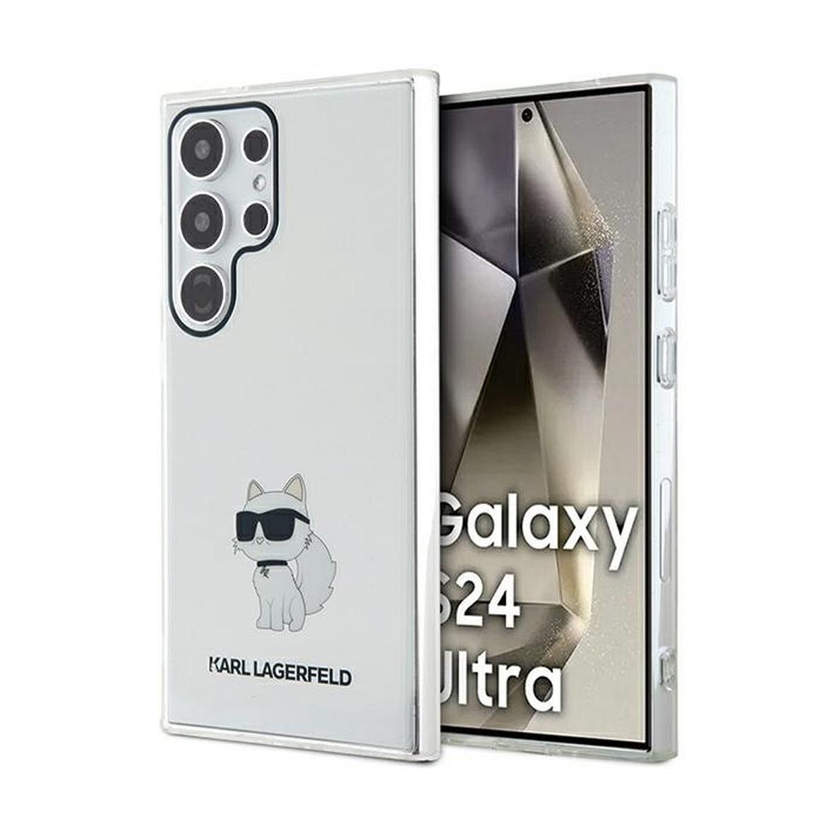KARL LAGERFELD futerał do SAMSUNG S24 Ultra KLHCS24LHNCHTCT (IML NFT CHOUPETTE) transparentny