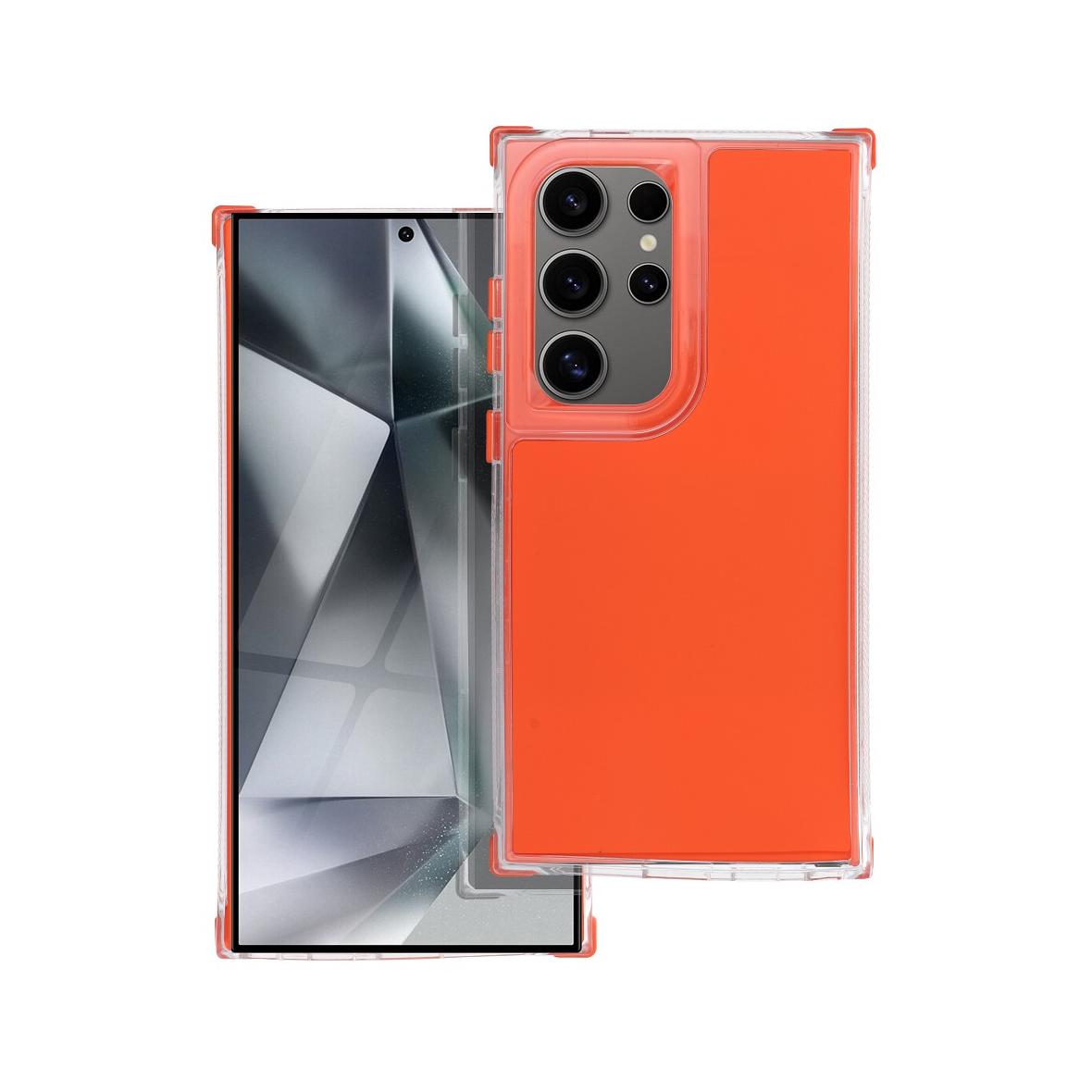 Futerał do Xiaomi Redmi Note 14 5G Matrix pomarańczowy
