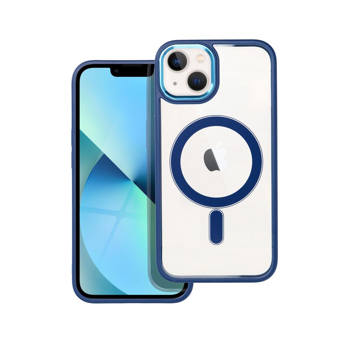 Futerał do iPhone 13 Color Edge Mag Cover zgodny z MagSafe niebieski
