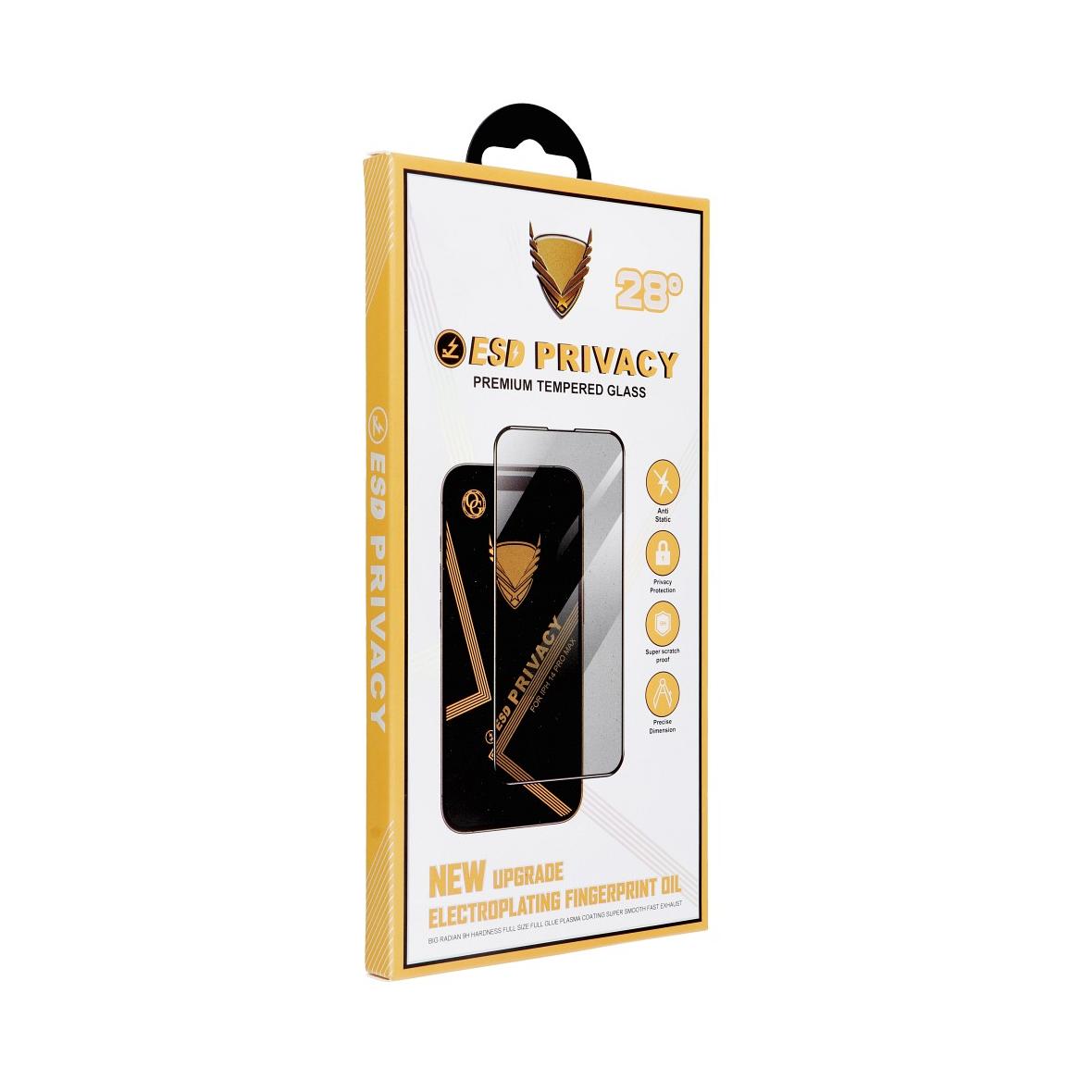 Szkło Hartowane OG 6D Premium Privacy Glass - do Samsung Galaxy A26 5G czarny