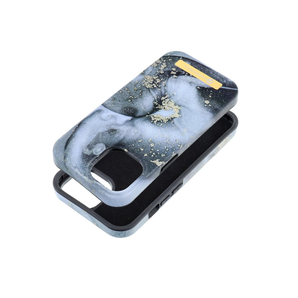 Etui na iPhone 15 Forcell F-Protect Mirage zgodny z MagSafe marble mist