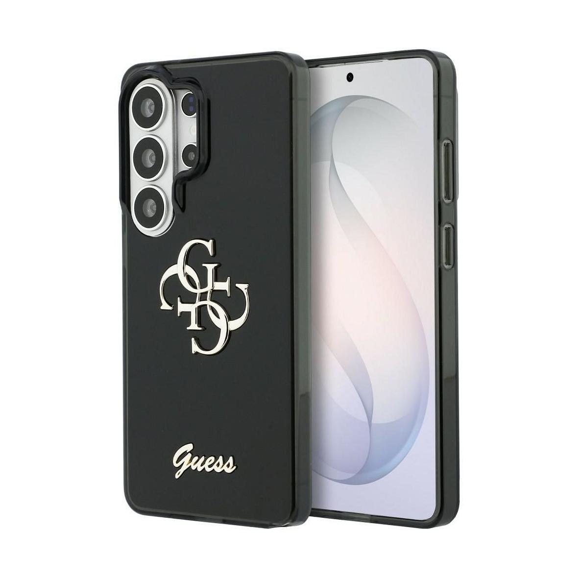 GUESS futerał do SAMSUNG S26 Ultra GUHMS26LHGTMLCGK (IML Big Metal 4G and Script) czarny