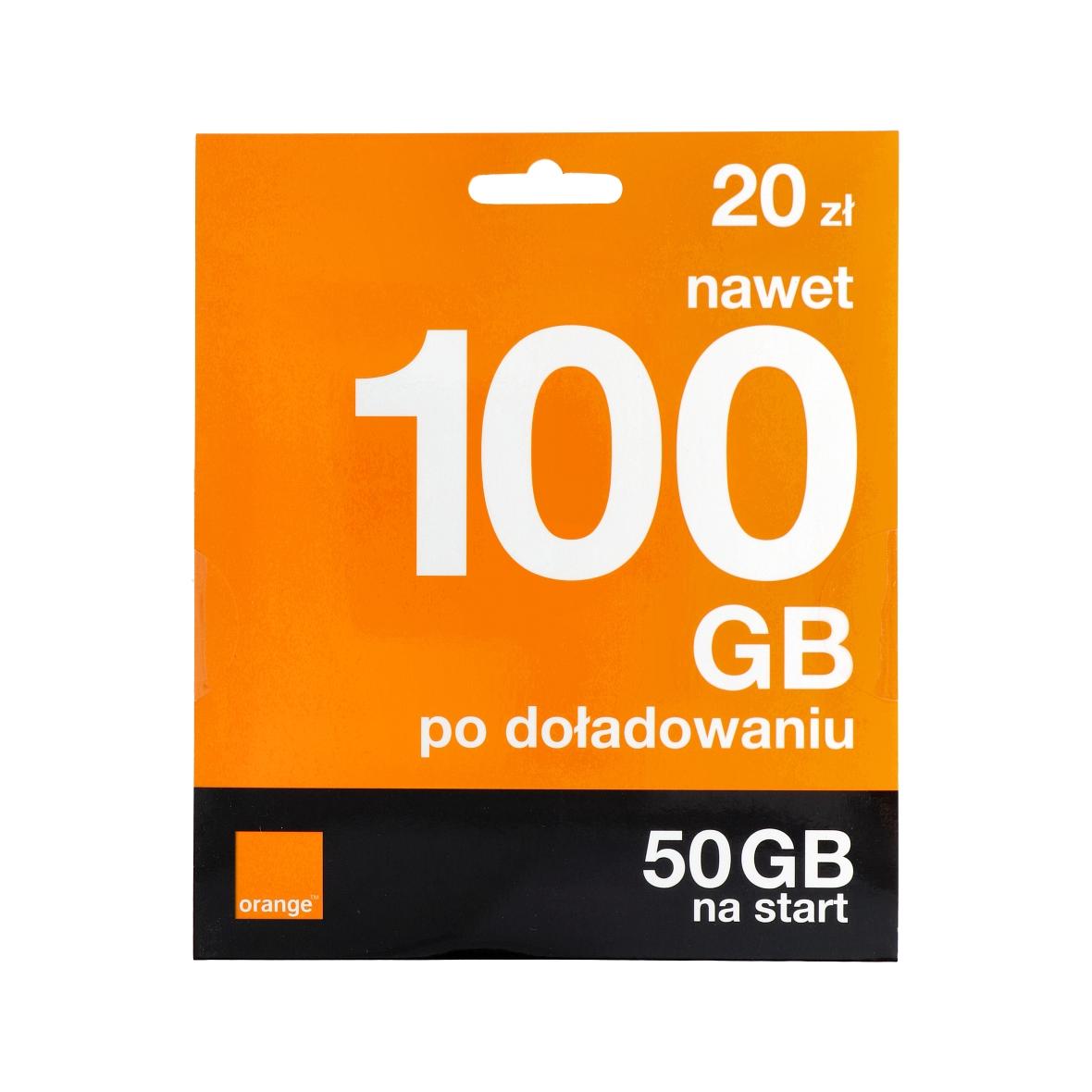 Karta Startowa @ ORANGE Free 20